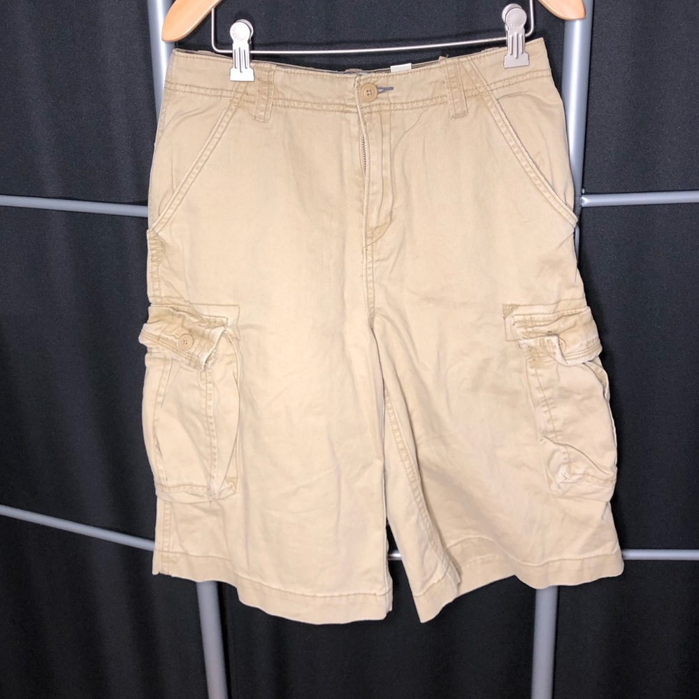 Boy’s Children’s Place Flat Front Khaki Shorts